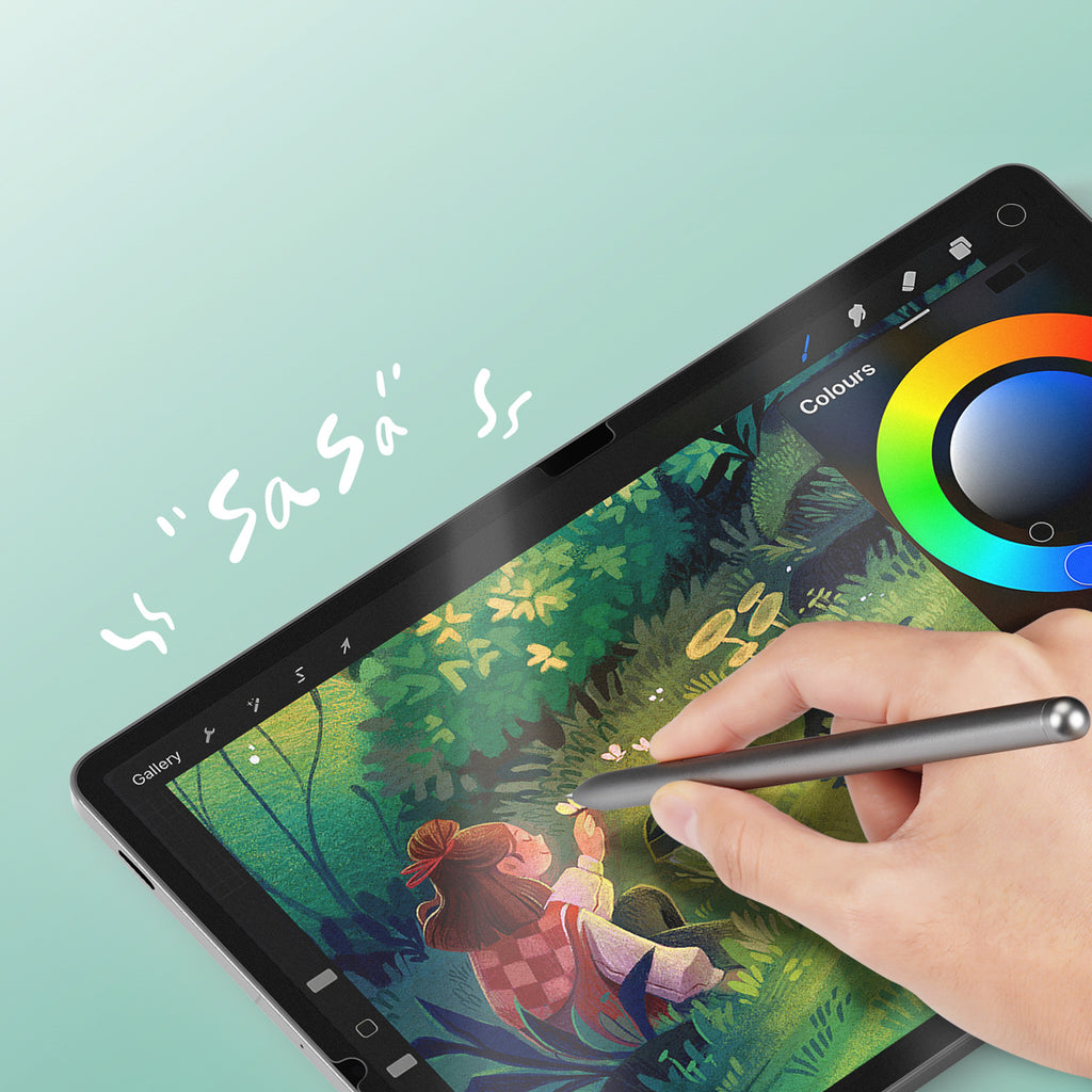 Dux Ducis Naad popierinė matinė ekrano apsauga, skirta Samsung Galaxy Tab S10 FE Plus - with Black Frame -- Samsung...