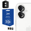 3mk Lens Protection Pro fotoaparato stiklas, skirtas iPhone 17 – juodas