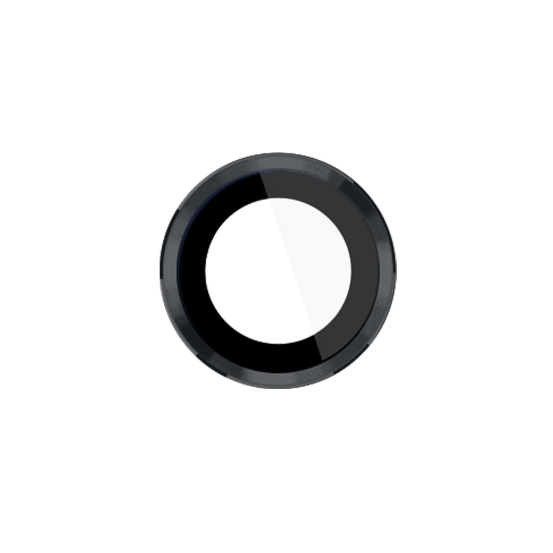 3mk Lens Protection Pro fotoaparato stiklas, skirtas iPhone 17 – juodas