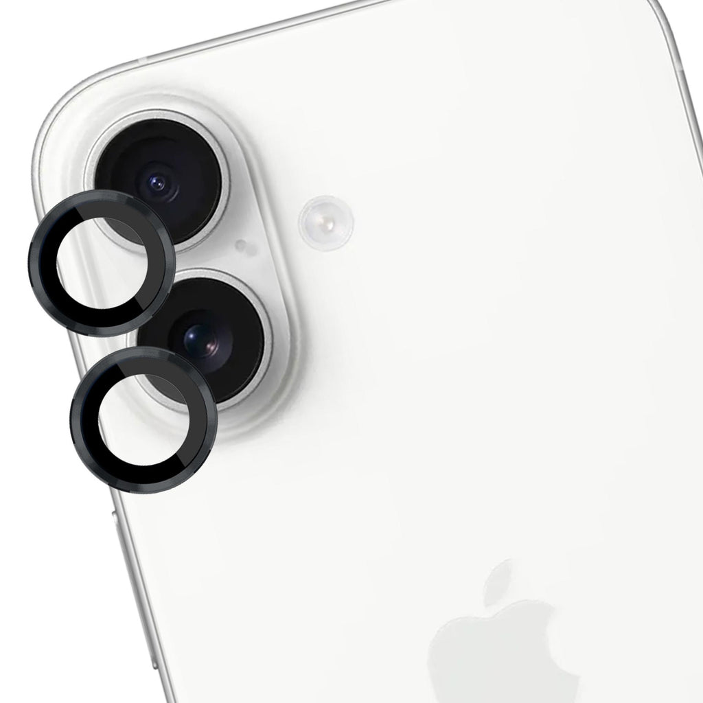 3mk Lens Protection Pro fotoaparato stiklas, skirtas iPhone 17 – juodas