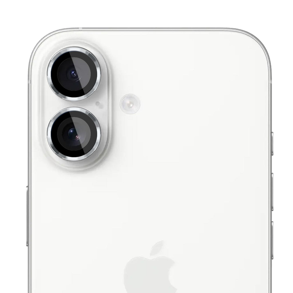 3mk Lens Protection Pro fotoaparato stiklas, skirtas Apple iPhone 17 – sidabrinis