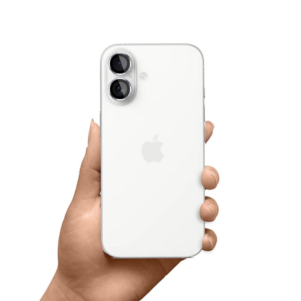 3mk Lens Protection Pro fotoaparato stiklas, skirtas Apple iPhone 17 – sidabrinis