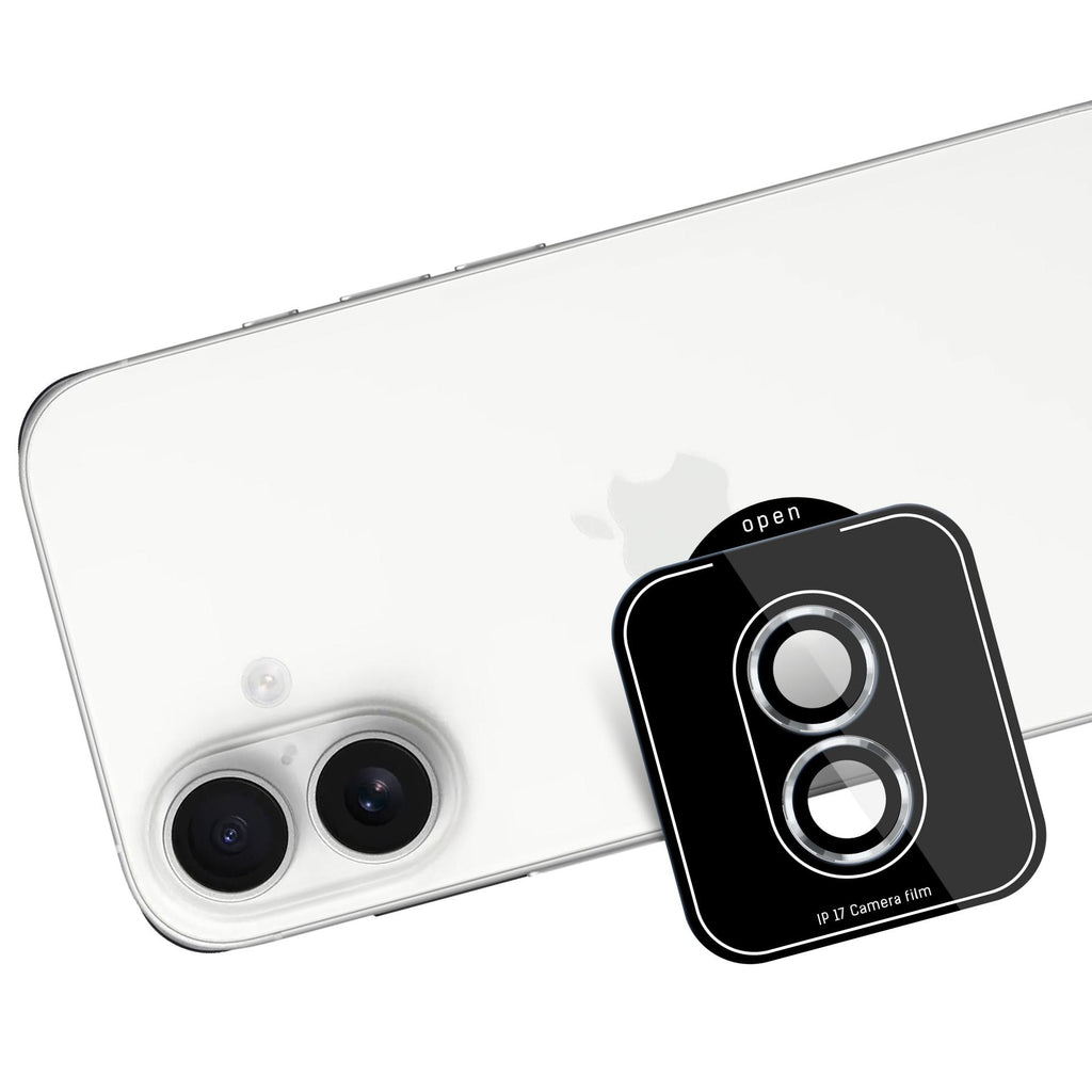 3mk Lens Protection Pro fotoaparato stiklas, skirtas Apple iPhone 17 – sidabrinis