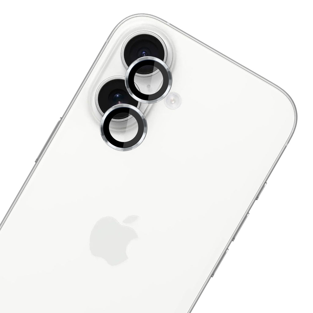 3mk Lens Protection Pro fotoaparato stiklas, skirtas Apple iPhone 17 – sidabrinis