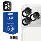 3mk Lens Protection Pro fotoaparato objektyvo stiklas, skirtas Apple iPhone 17 Pro /17 Pro Max – juodas