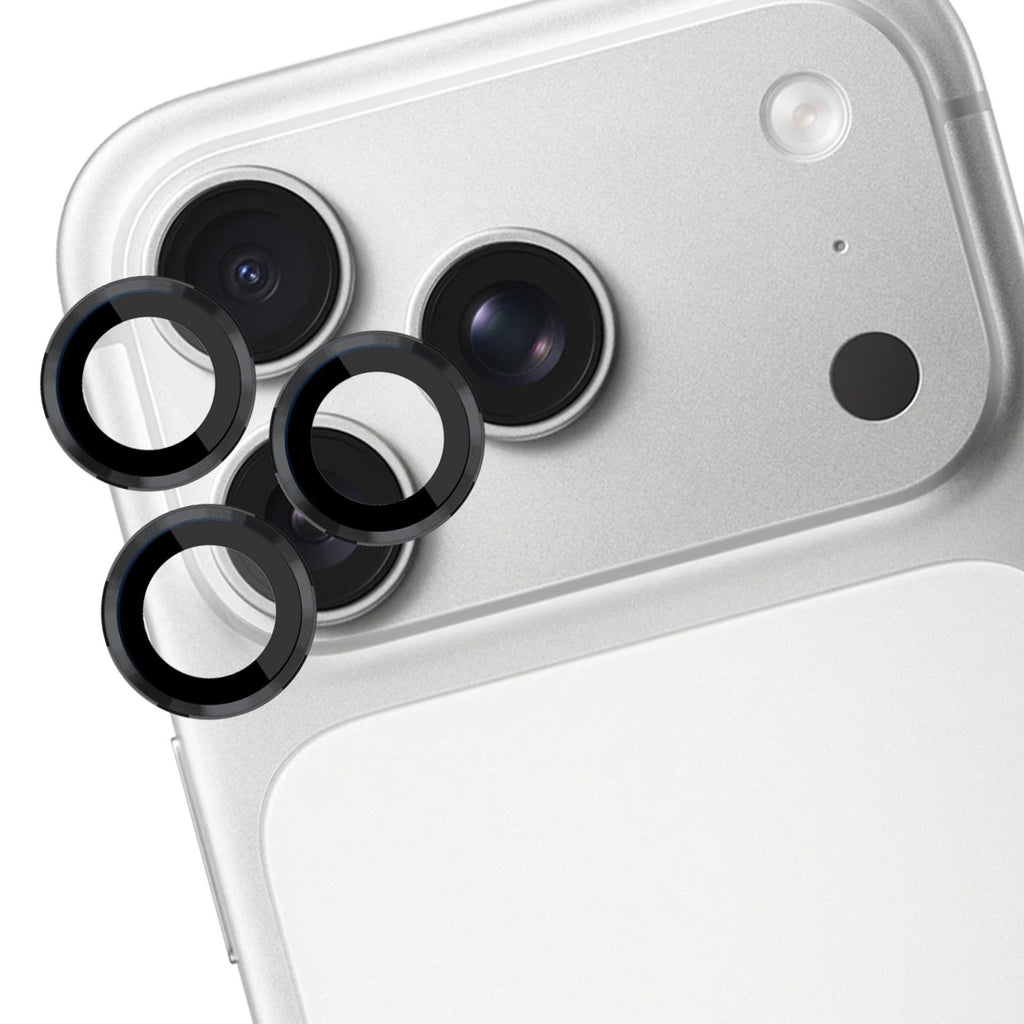 3mk Lens Protection Pro fotoaparato objektyvo stiklas, skirtas Apple iPhone 17 Pro /17 Pro Max – juodas