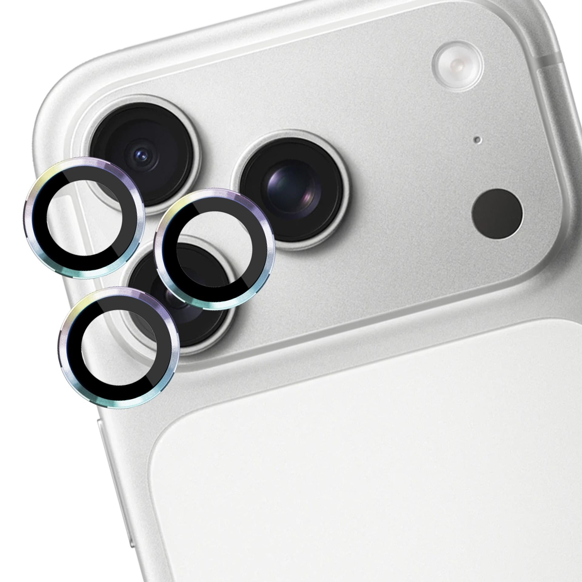 3mk Lens Protection Pro fotoaparato objektyvo stiklas, skirtas Apple iPhone 17 Pro /17 Pro Max – daugiaspalvis