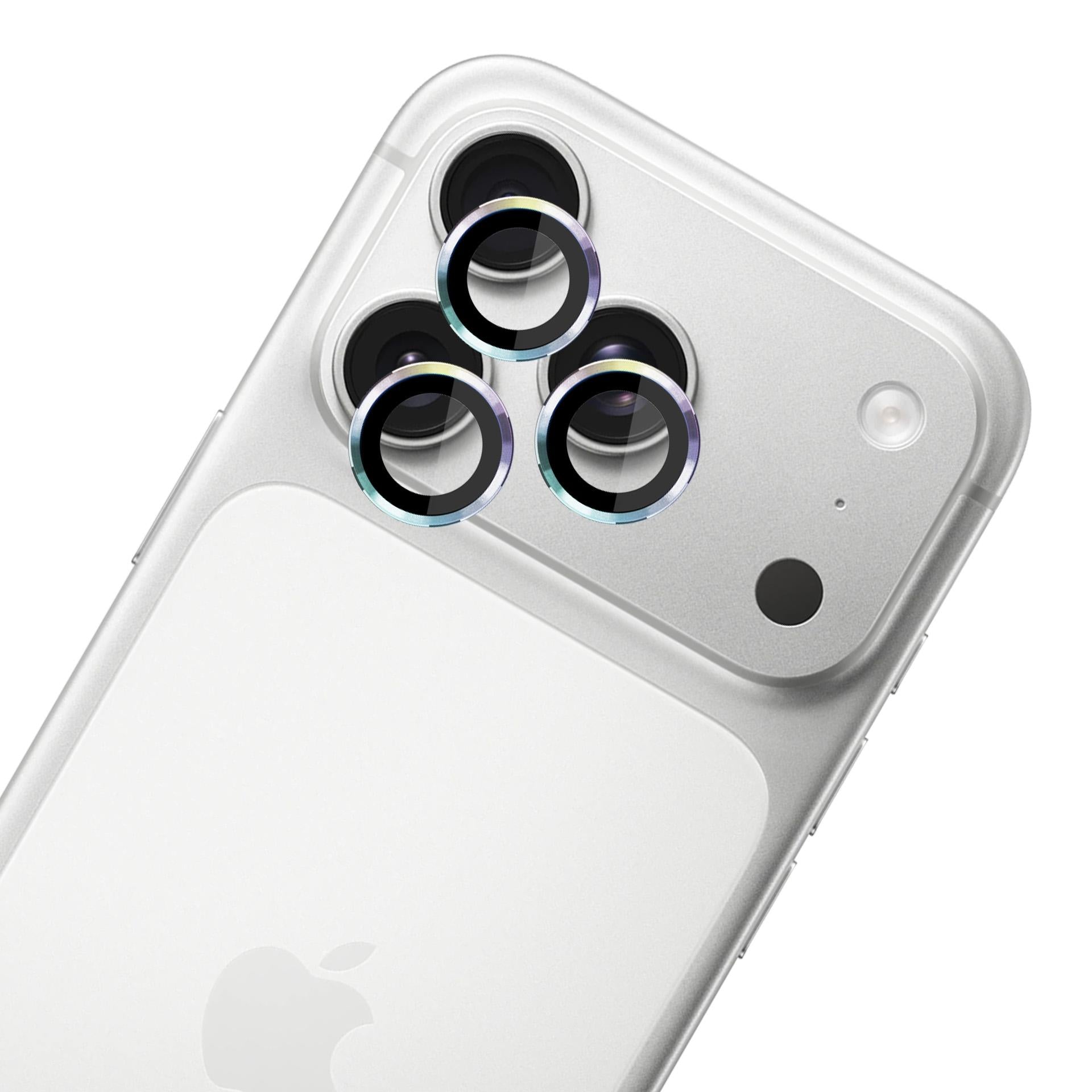 3mk Lens Protection Pro fotoaparato objektyvo stiklas, skirtas Apple iPhone 17 Pro /17 Pro Max – daugiaspalvis