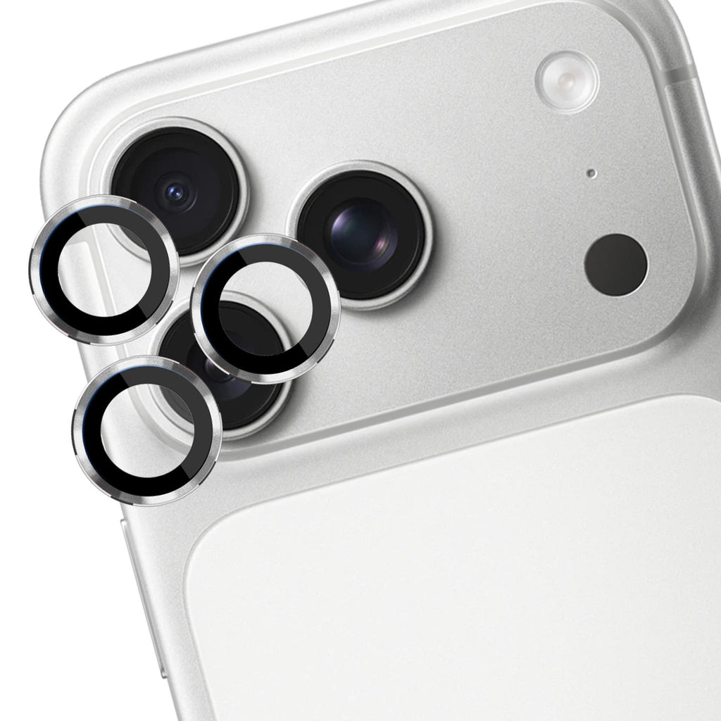 3mk Lens Protection Pro fotoaparato objektyvo stiklas, skirtas Apple iPhone 17 Pro /17 Pro Max – sidabrinis