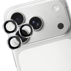 3mk Lens Protection Pro fotoaparato objektyvo stiklas, skirtas Apple iPhone 17 Pro /17 Pro Max – sidabrinis