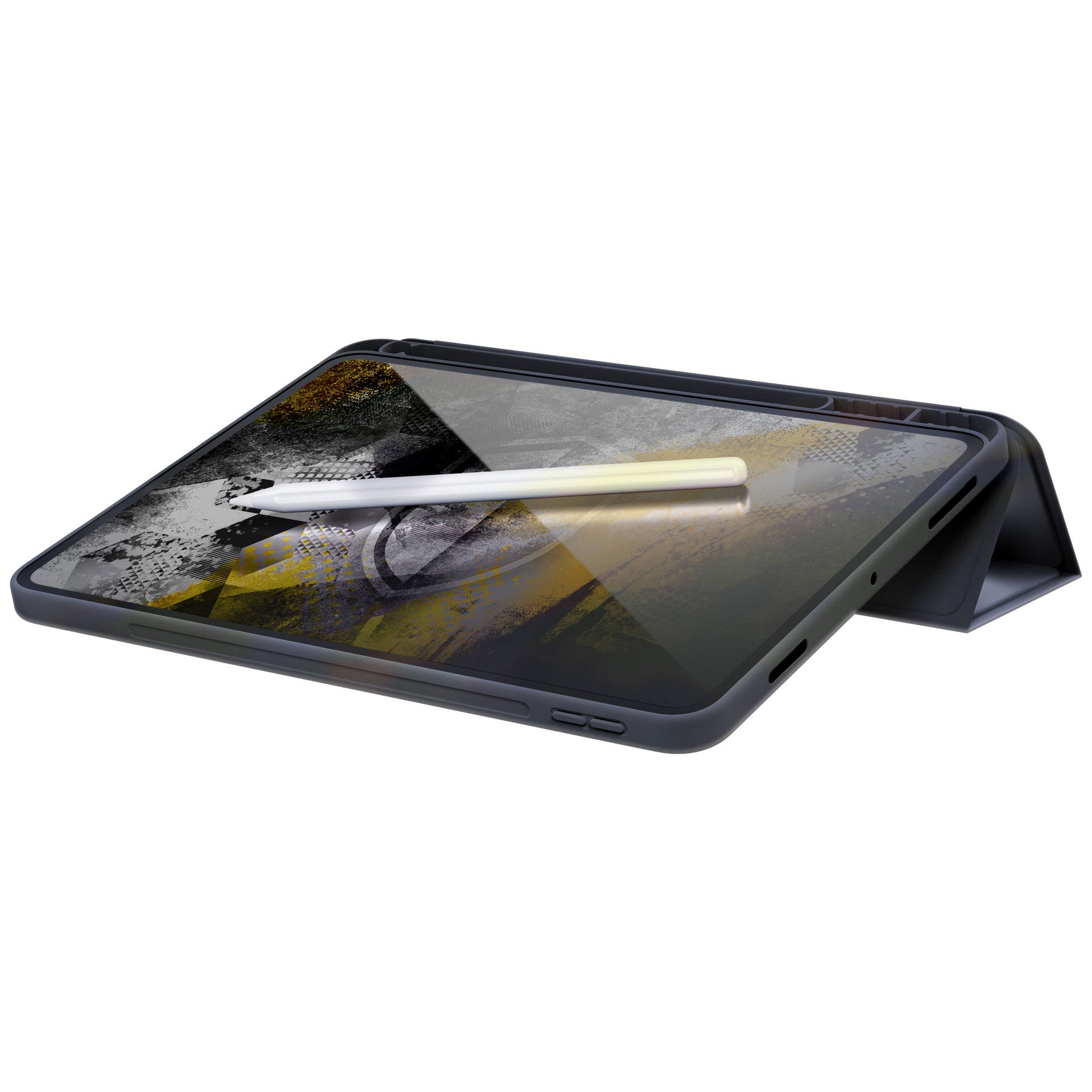 Minkštas planšetinio kompiuterio dėklas, skirtas Apple iPad Air 11 (M2/M3) – juodas -- iPad Air 11