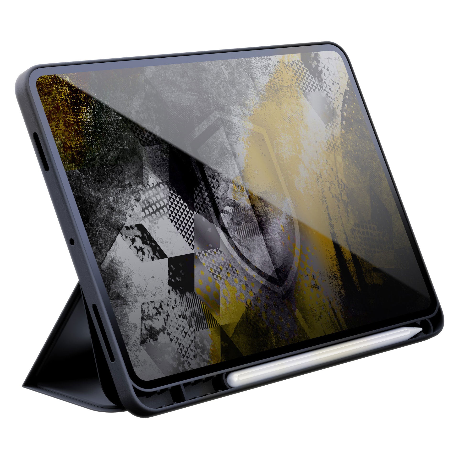 Minkštas planšetinio kompiuterio dėklas, skirtas Apple iPad Air 11 (M2/M3) – juodas -- iPad Air 11
