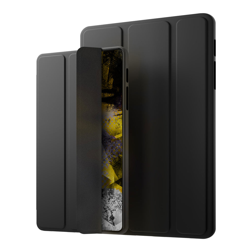 Minkštas planšetinio kompiuterio dėklas, skirtas Apple iPad Air 11 (M2/M3) – juodas -- iPad Air 11