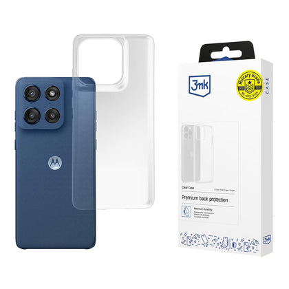 3mk skaidrus dėklas, skirtas Motorola Moto Edge 60/60 Fusion – skaidrus -- Motorola Moto Edge 60