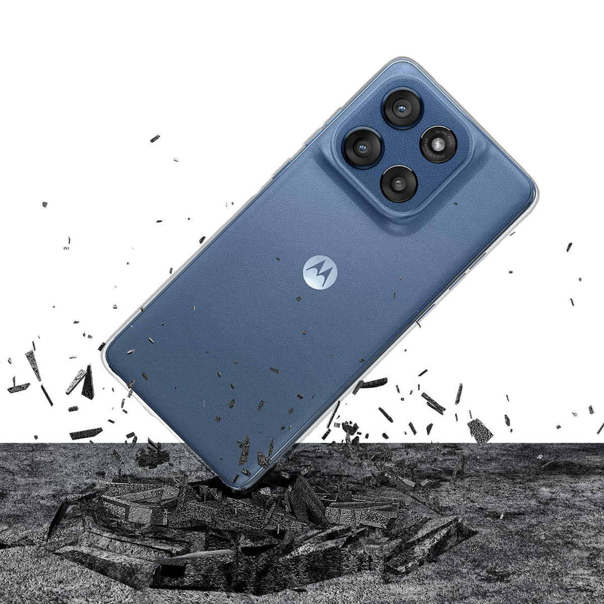 3mk skaidrus dėklas, skirtas Motorola Moto Edge 60/60 Fusion – skaidrus -- Motorola Moto Edge 60