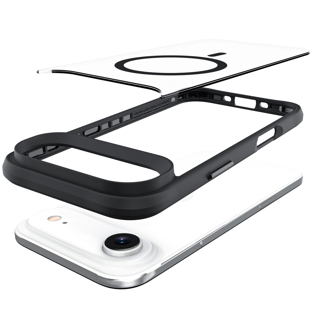 3mk Satin Armor MagCase, skirtas iPhone 17 Air – baltas