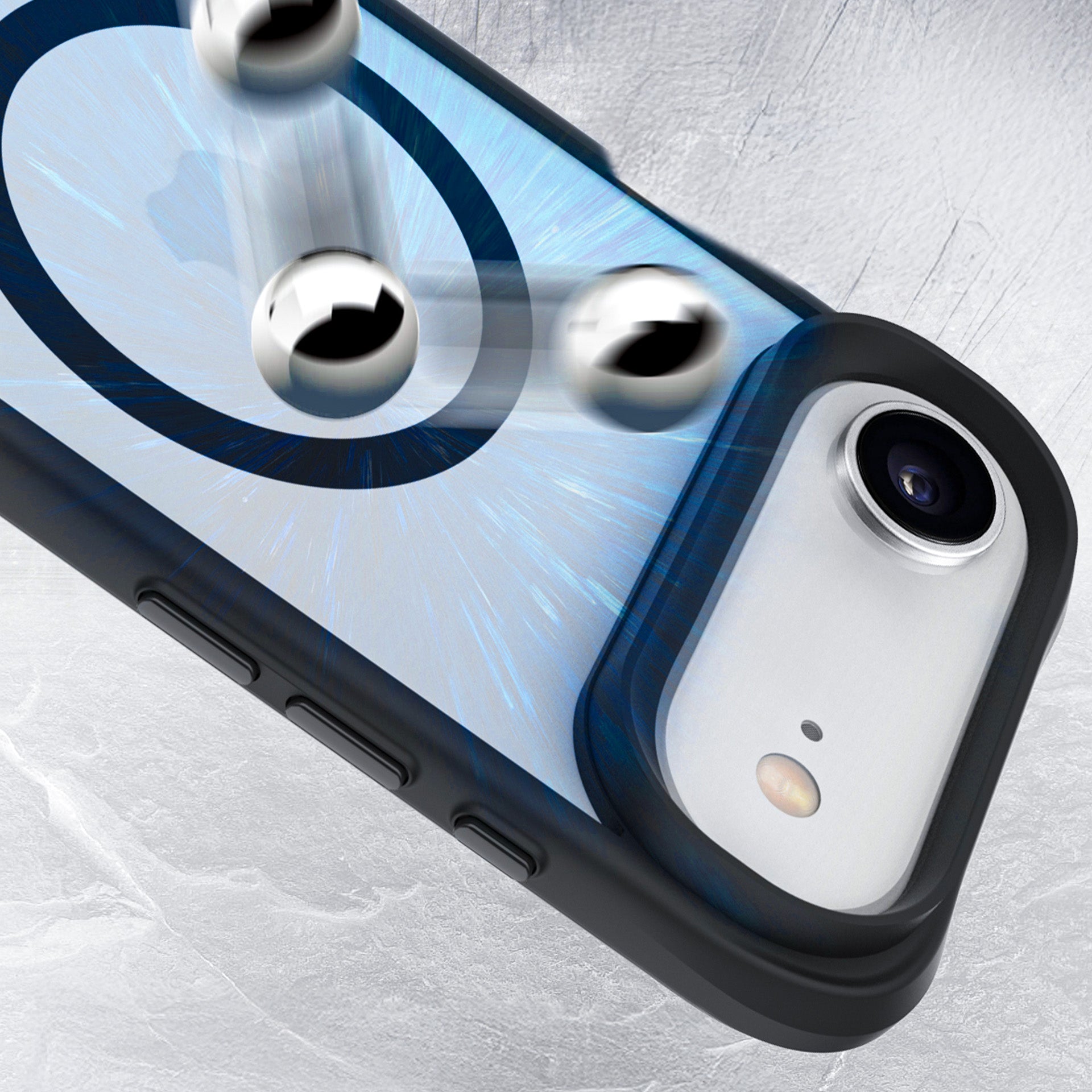 3mk Satin Armor MagCase, skirtas iPhone 17 Air – baltas
