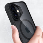 3mk Satin Armor MagCase, skirtas iPhone 17 – juodas
