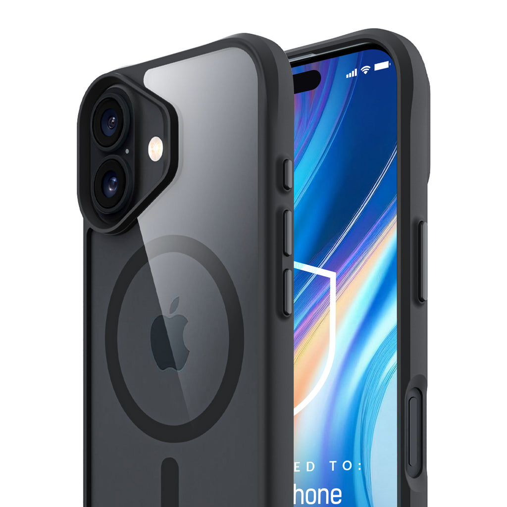 3mk Satin Armor MagCase, skirtas iPhone 17 – juodas