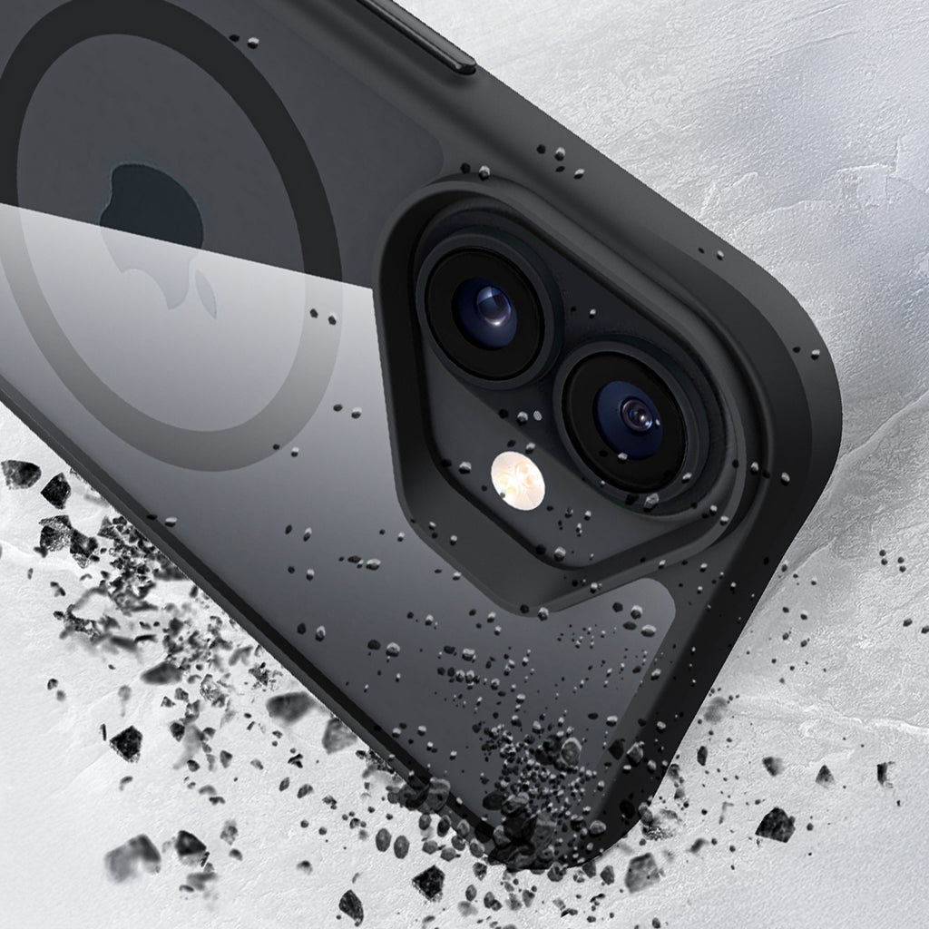 3mk Satin Armor MagCase, skirtas iPhone 17 – juodas