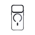 3mk Satin Armor MagCase, skirtas iPhone 17 Pro – permatomas juodas