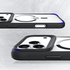 3mk Satin Armor MagCase, skirtas iPhone 17 Pro Max – permatomas juodas