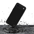 3mk silikoninis dėklas, skirtas iPhone 17 Air – juodas
