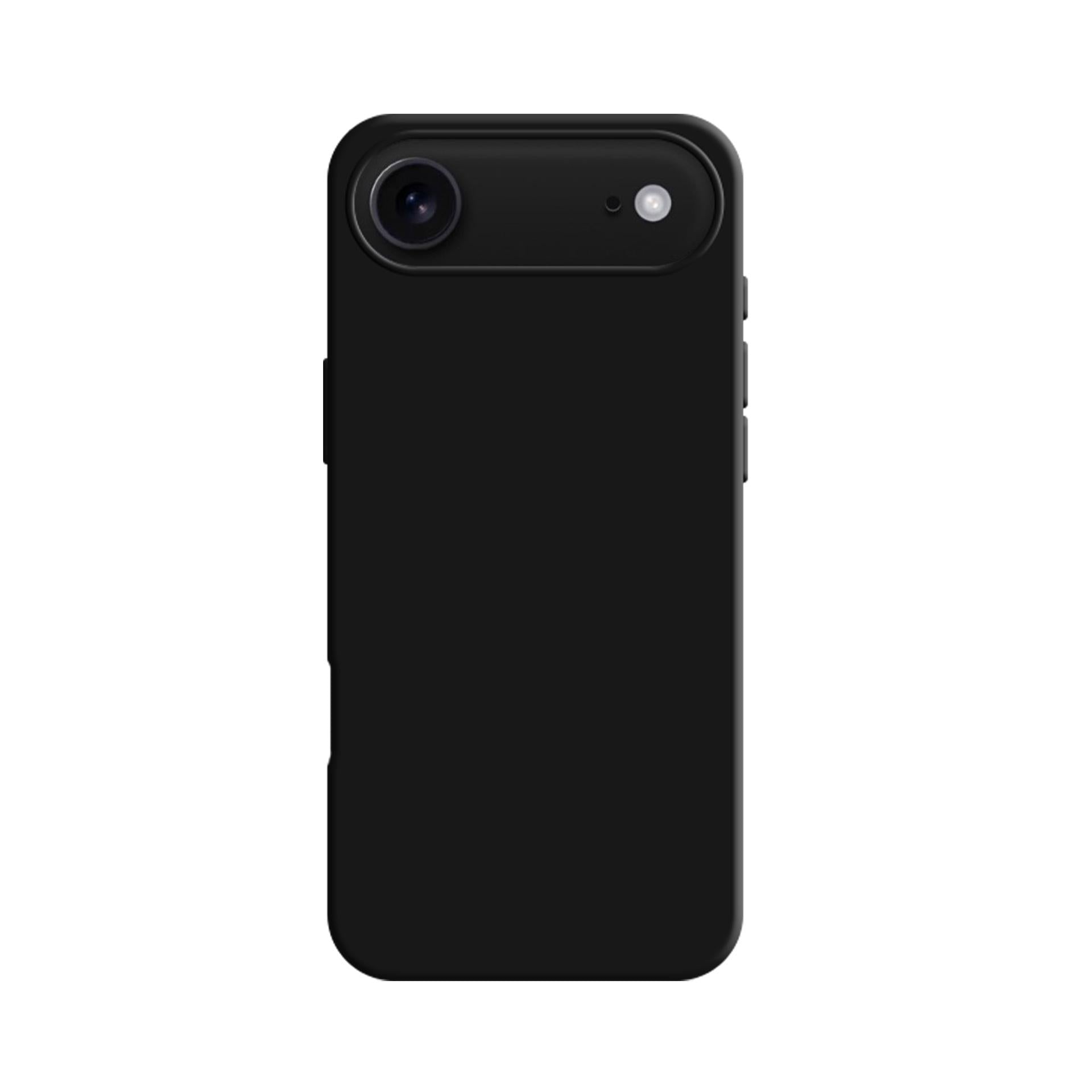 3mk silikoninis dėklas, skirtas iPhone 17 Air – juodas