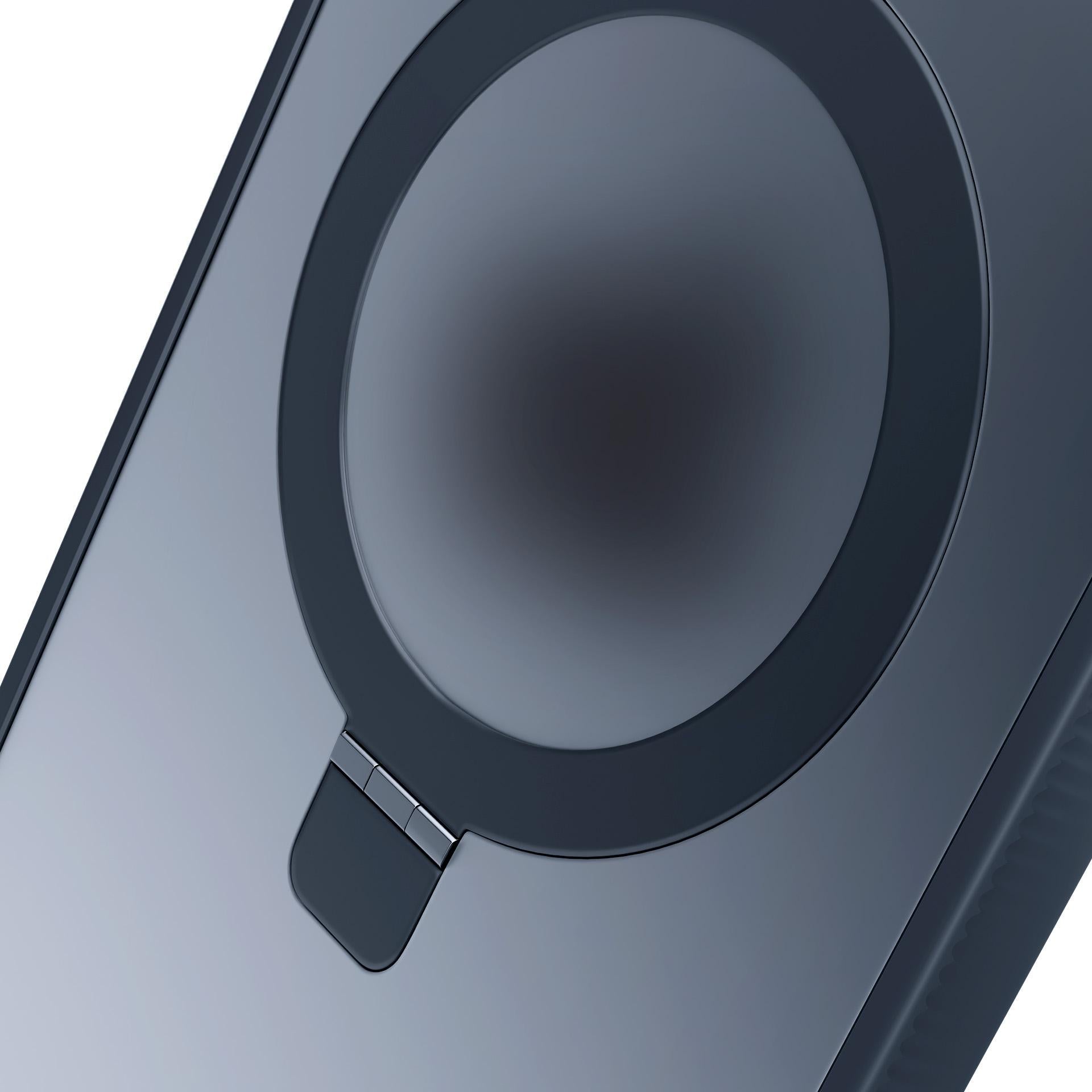 3mk Smoke Case Mag&Stand MagSafe dėklas iPhone Air – juodas