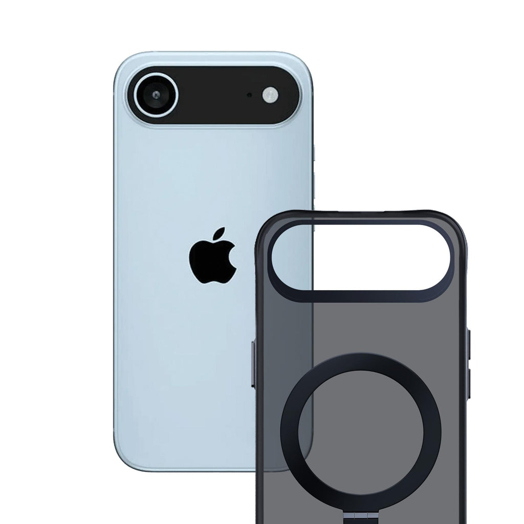 3mk Smoke Case Mag&Stand MagSafe dėklas iPhone Air – juodas