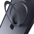 3mk Smoke MagSafe dėklas-stovelis iPhone 17 – juodas