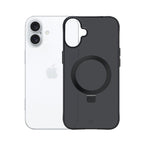 3mk Smoke MagSafe dėklas-stovelis iPhone 17 – juodas