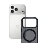 3mk Smoke Case Mag&Stand, skirtas iPhone 17 Pro – juodas -- Cell phone cases and covers