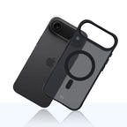 3mk Smoke MagCase, skirtas iPhone 17 Air – juodas, pusiau permatomas