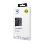 3mk smoke magcase skirtas iPhone 17 - Black Semi-Transparent