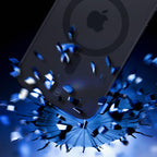 3mk smoke magcase skirtas iPhone 17 - Black Semi-Transparent