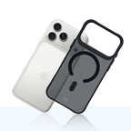 3mk Smoke MagCase, skirtas iPhone 17 Pro Max – juodas pusiau permatomas