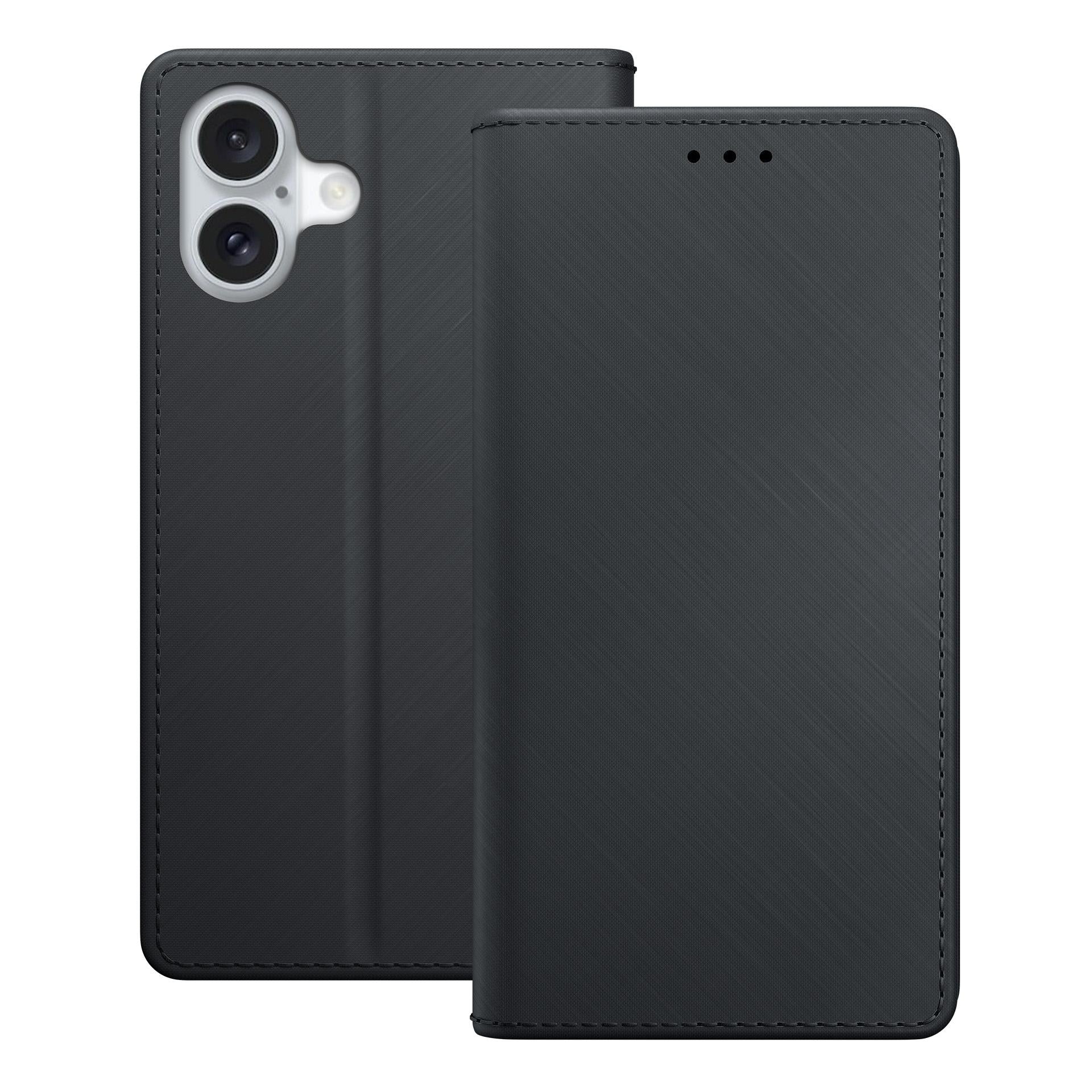 3mk piniginės dėklas, skirtas iPhone 17 – juodas