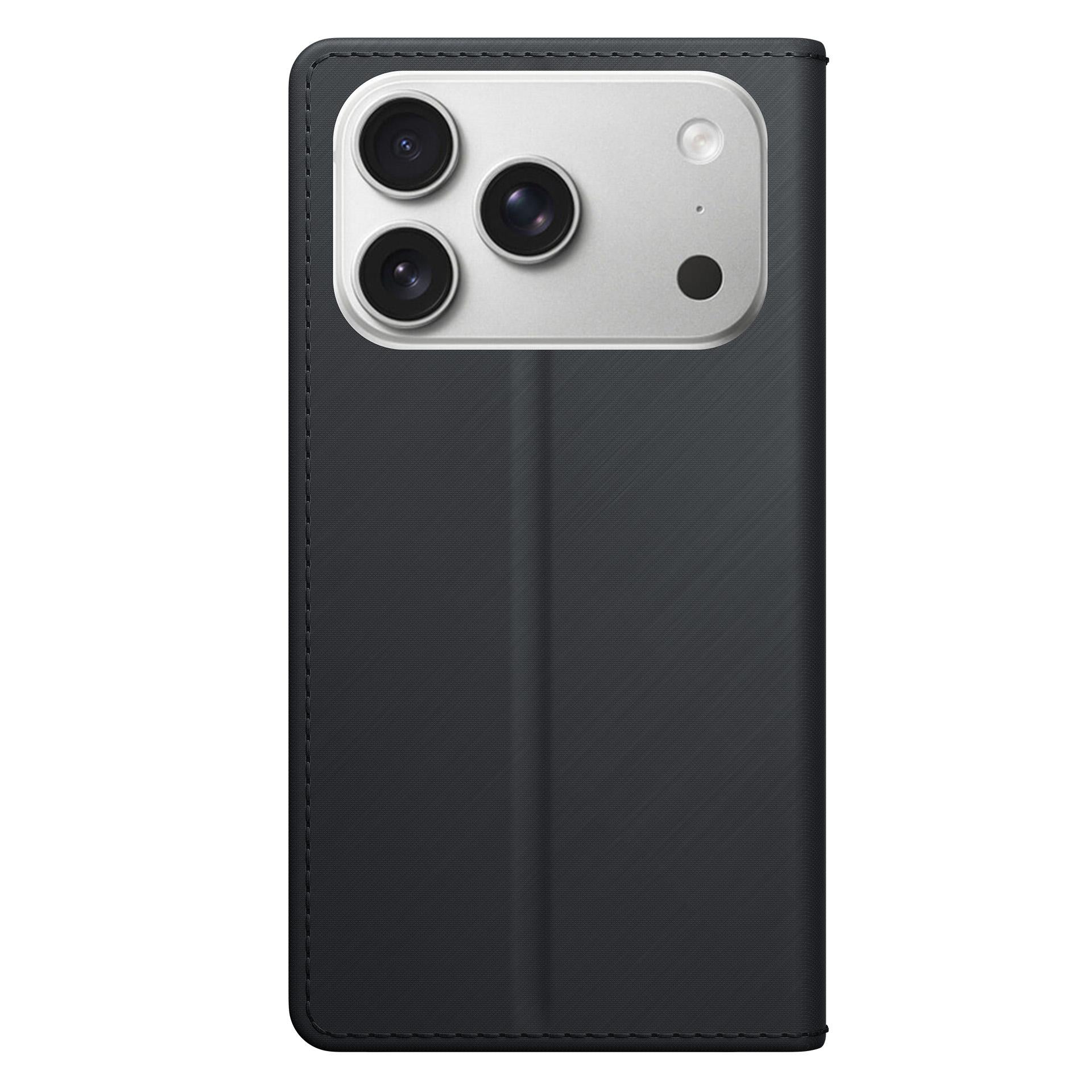 3mk piniginės dėklas, skirtas iPhone 17 Pro – juodas