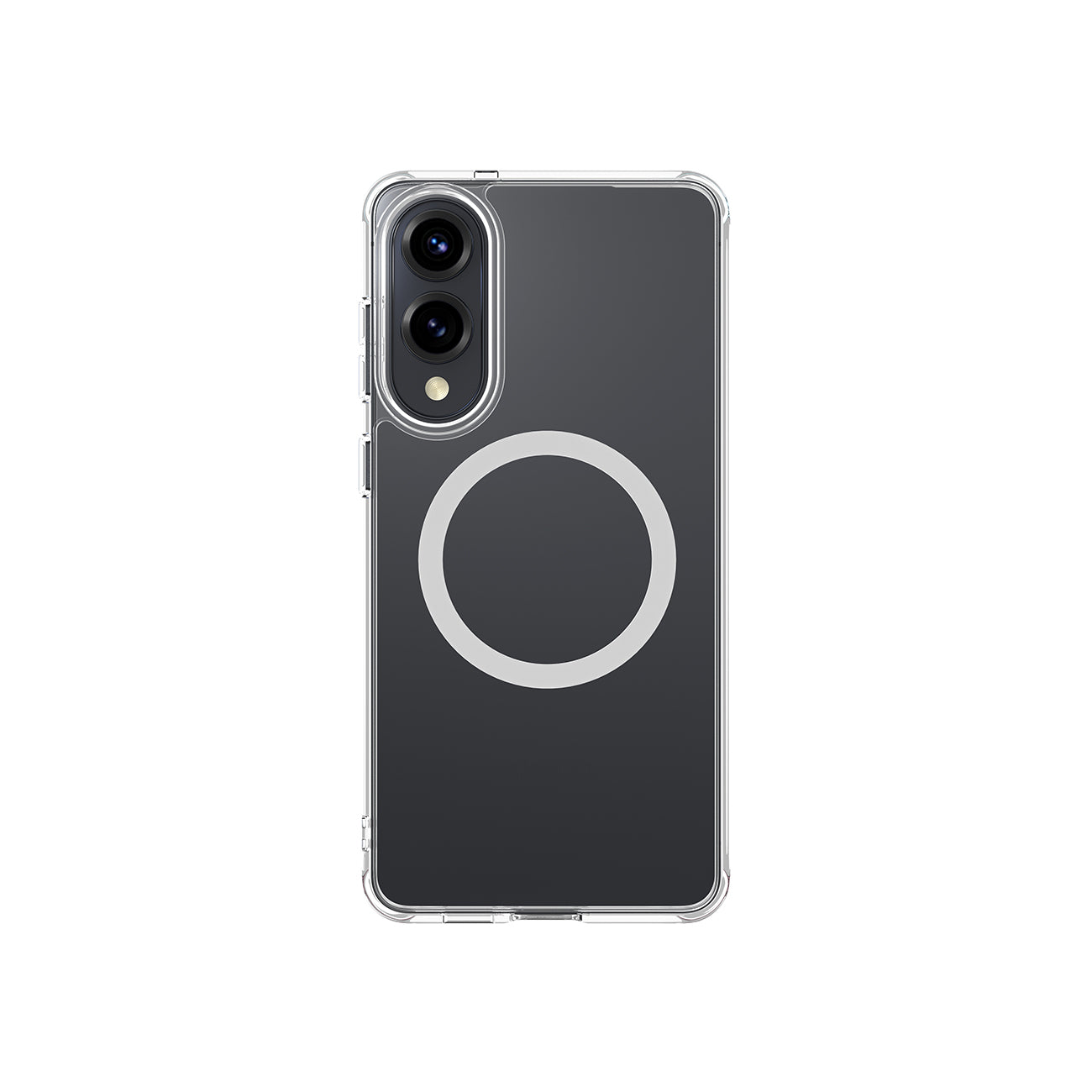 AmazingThing magnetinis dėklas Galaxy S25 Edge – skaidrus