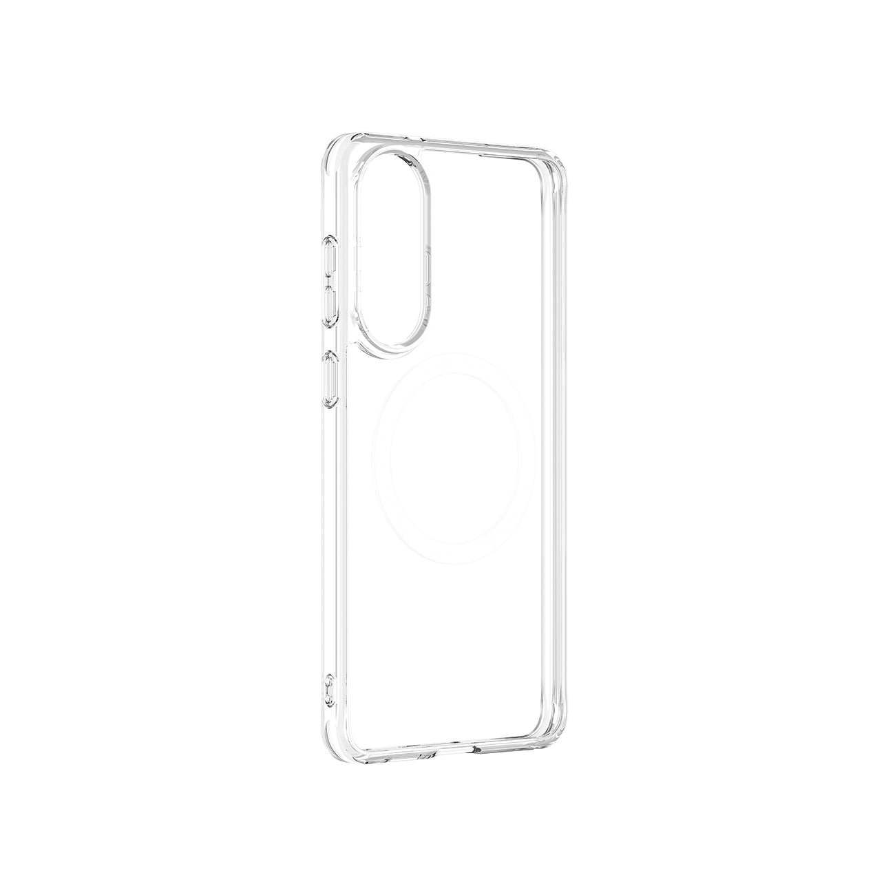 AmazingThing magnetinis dėklas Galaxy S25 Edge – skaidrus