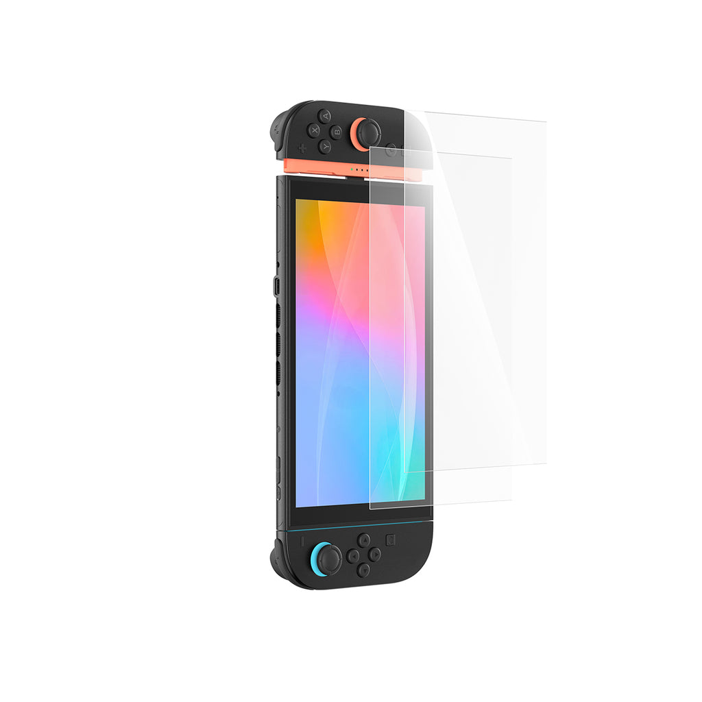 AmazingThing Radix Full Glass Tempered Glass, skirtas Nintendo Switch 2 (2 vnt.) -- Cell phone tempered glass