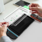 AmazingThing Radix Full Glass Tempered Glass, skirtas Nintendo Switch 2 (2 vnt.) -- Cell phone tempered glass