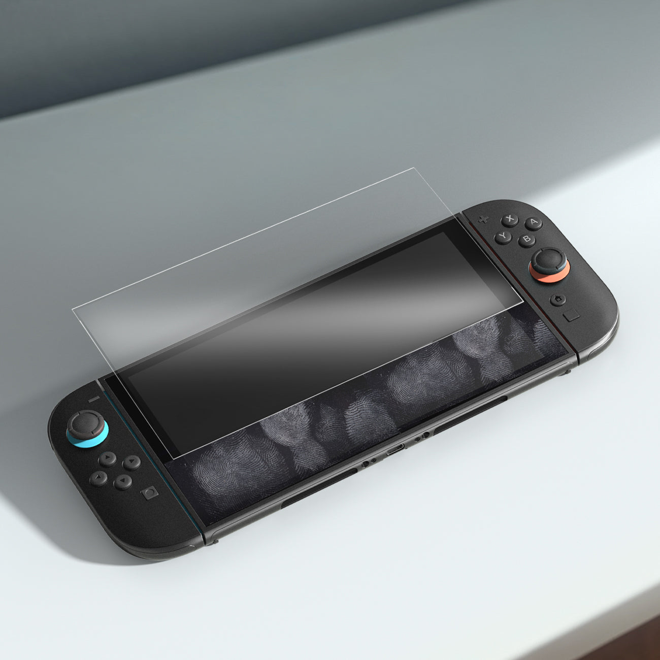 AmazingThing Radix Full Glass Tempered Glass, skirtas Nintendo Switch 2 (2 vnt.) -- Cell phone tempered glass