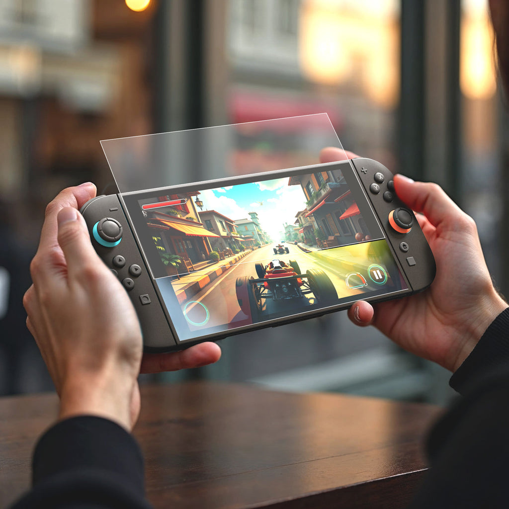 AmazingThing Radix matinis stiklas skirtas Nintendo Switch 2 (2 vnt.) -- Cell phone tempered glass