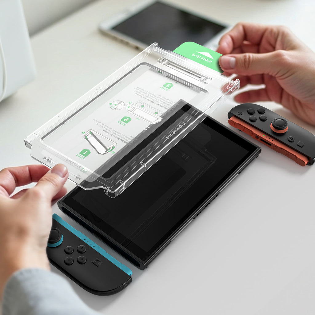 AmazingThing Radix matinis stiklas skirtas Nintendo Switch 2 (2 vnt.) -- Cell phone tempered glass