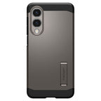 Spigen Tough Armor MagSafe dėklas Samsung S25 Edge – pilkas/juodas