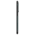 Spigen Tough Armor MagSafe dėklas Galaxy S25 Edge – žalias/juodas