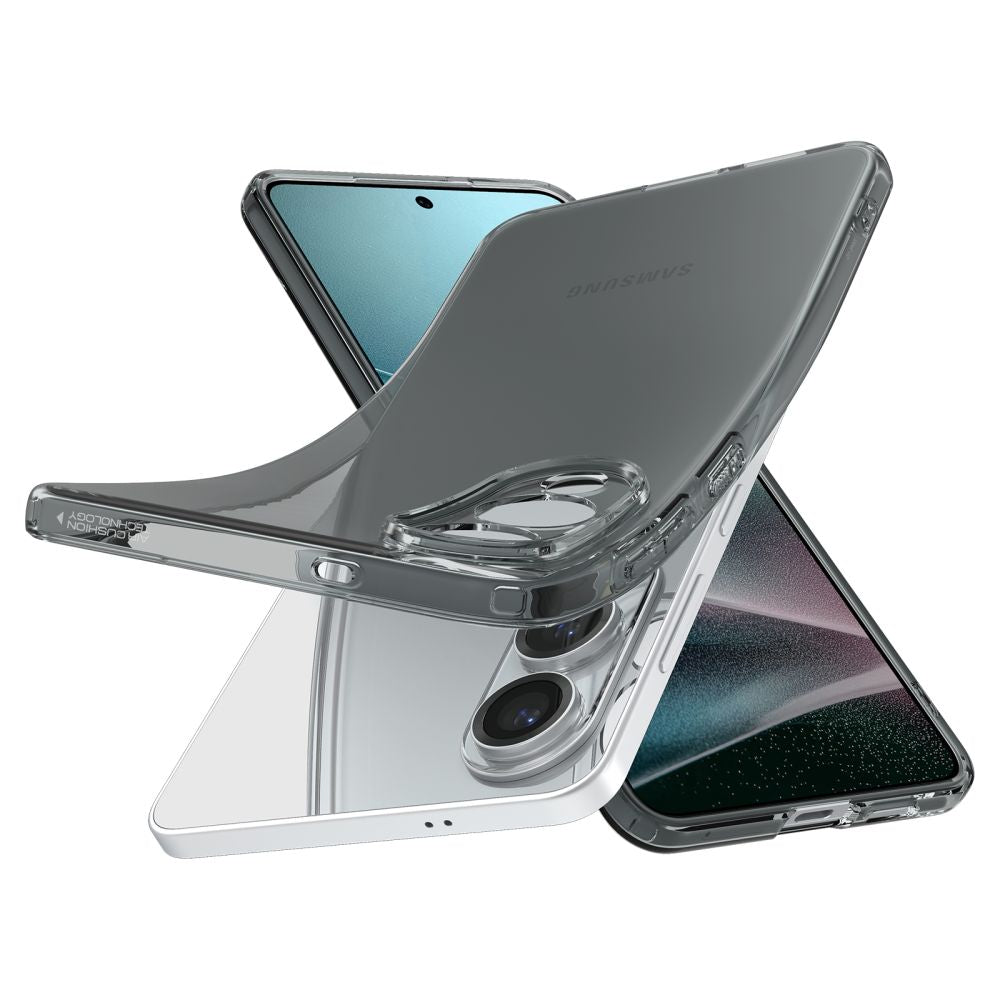 Spigen Liquid Crystal dėklas Galaxy S25 Edge – skaidrus