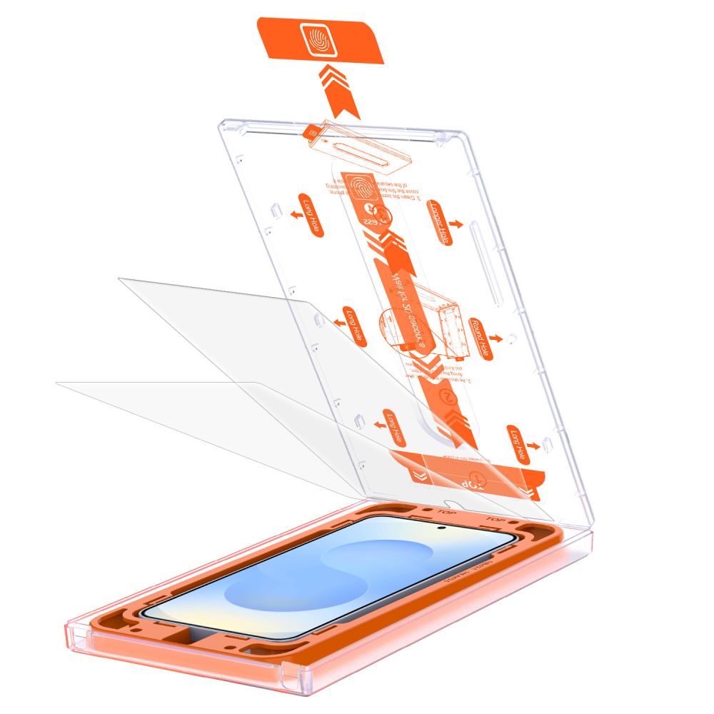 Tech-Protect Quick Set+ grūdintas stiklas Galaxy S25 -- Samsung Galaxy S25